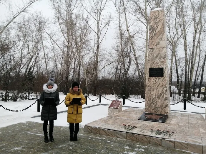 Участие в митинге в память о Героях Отечества
