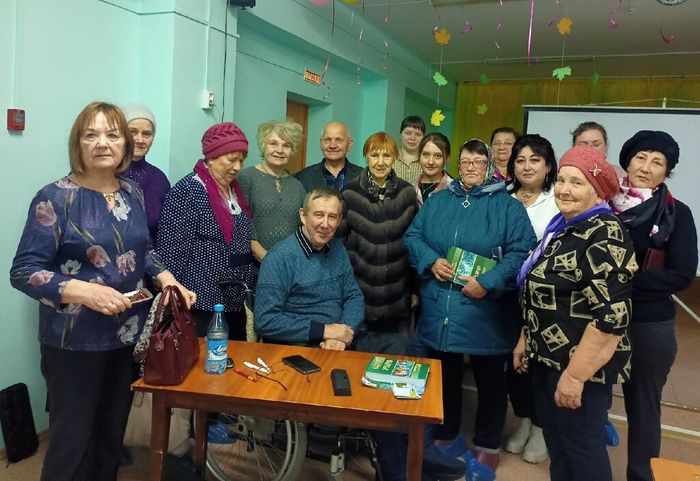 Встреча читателей с сибирским писателем Владимиром Топилиным