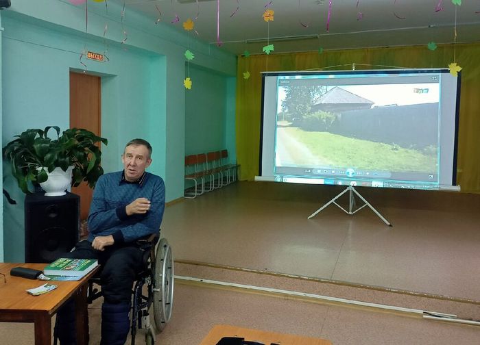 Встреча читателей с сибирским писателем Владимиром Топилиным