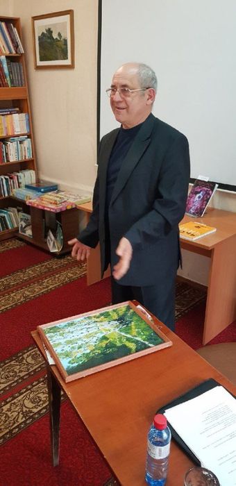 В рамках «Енисейского экспресса» встреча с писателем  Анатолием Андреевичем Янжула.