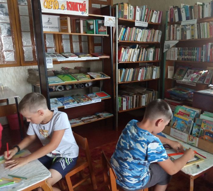 В Тигинской сельской библиотеке закрытие летних чтений